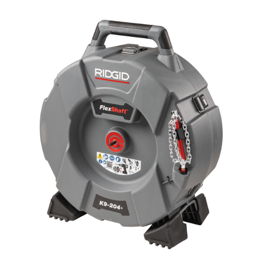 RIDGID K9-204+ FlexShaft Machine | 2″–4″ Pipe Cleaning System (Model 76198) | J.M. McKinney Co RIDGID® K9-204+ FlexShaft® Machine _ 76198 -2